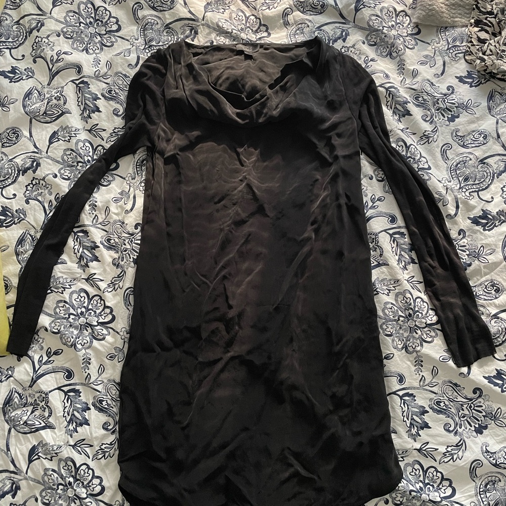 COS Black Long Sleeve Dress